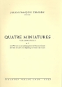 4 Miniatures op.14 fr Flte mit oder ohne Klavier (Gitarre)