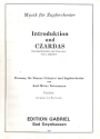 Introduktion und Czardas  fr Domra (Gitarre) und Zupforchester Partitur