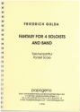 Fantasy for 4 Soloists and Band  Taschenpartitur