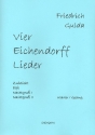 4 Eichendorff -Lieder fr Gesang und Klavier
