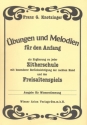 �bungen und Melodien f�r den Anfang f�r Konzertzither (Wiener Stimmung)