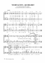 Weihnachts-Quodlibet fr gem Chor a cappella Partitur