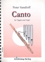 Canto fr Fagott und Klavier