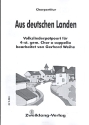 Aus deutschen Landen  fr gem Chor a cappella Chorpartitur