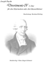Haydn, J. Divertimento IV 3 Klarinetten o. 3 Bassetthrner