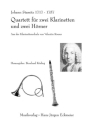Quartett fr 2 Klarinetten und 2 Hrner Partitur und Stimmen