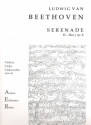 Serenade D-Dur op.8 fr Violine, Viola und Violoncello Partitur und Stimmen