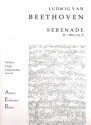 Serenade D-Dur op.8 fr Violine, Viola und Violoncello Stimmen