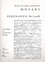 Serenade Nr. 1 und 2 fr 2 Violinen und Violoncello (Viola) Stimmen