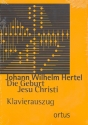 Die Geburt Jesu Christi fr Soli, gem Chor und Orchester Klavierauszug