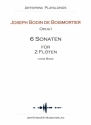 6 Sonaten op.1 (+CD) fr 2 Flten Spielpartitur