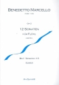 12 Sonaten op.2 Band 1 (Nr.1-3) fr Flte und Klavier Klavierbegleitung und Bc-Stimme