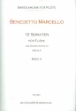 12 Sonaten op.2 Band 4 (Nr.10-12) fr Flte und Bc Flte