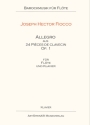Fiocco, Joseph Hector Allegro fr Flte und Klavier Klavier Klavierpartitur