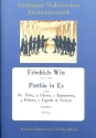Parthia in Es Flte, 2 Oboen, 2 Klarinetten, 2 Hrner, 2 Fagott und Violone Partitur und Stimmen