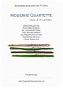 Moderne Quartette fr 4 Flten Partitur