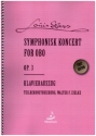 Symphonisk Koncert for Obo op.3 fr Oboe und Orchester Klavierauszug