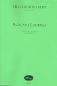Paduana Lagrima fr Gamben-Consort (SA(B)B(A)B) Partitur und Stimmen