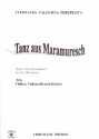 Tanz aus Maramuresch: fr Violine, Violoncello und Klavier Stimmen