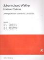 Hortulus Chelicus Band 3 (Nr.9-12) fr Violine und Bc Partitur und Stimmen (Bc nicht ausgesetzt)