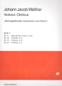 Hortulus Chelicus Band 5 (Nr.17-20) fr Violine und Bc Partitur und Stimmen (Bc nicht ausgesetzt)