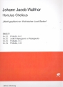 Hortulus Chelicus Band 6 (Nr.21-24) fr Violine und Bc Partitur und Stimmen (Bc nicht ausgesetzt)