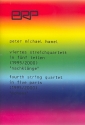 Streichquartett Nr.4 fr 2 Violinen, Viola und Violoncello Partitur