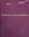Cantiones sacrae chorales Partitur,  gebunden