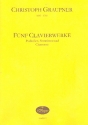 5 Clavierwerke fr Klavier