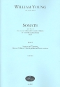 Sonaten à 3, 4 e 5 Band 1 für 2 Violinen, Viola da gamba und Bc Partitur (=Klavier) und Stimmen