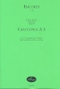 Ciaconna a 3 fr 2 Violinen, Viola da gamba und Bc (nicht ausgesetzt) Partitur und Stimmen