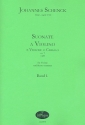 Suonate a violino e violone (cimbalo) op.7 Band 1 (Nr.1-8) fr Violine und Bc Partitur und Stimmen (Bc nicht ausgesetzt)