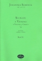 Suonate a violino e violone (cimbalo) op.7 Band 2 (Nr.8-18) fr Violine und Bc Partitur und Stimmen (Bc nicht ausgesetzt)