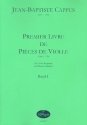 Pices de violle op.1 Band 1 fr Viola da gamba und Bc Partitur und Stimmen (Bc nicht ausgesetzt)
