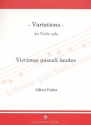 Variations fr Violine