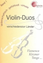 Duos verschiedenster Länder Band 1 für 2 Violinen 2 Spielpartituren