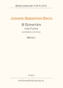 Bach, Johann Sebastian 8 Sonaten fr Flte und Bc Flte, Klavier: Flte Stimme(n)