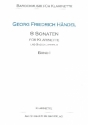8 Sonaten Band 1 fr Klarinette und Bc Klarinette