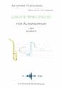 Leichte Spielstcke (+CD) fr Altsaxophon und Bc Altsaxophonstimme