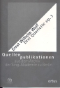 3 Quartette op.3 fr 2 Violinen, Viola und Bass Partitur und Stimmen