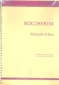 Menuett A-Dur fr flexibles Ensemble Partitur und Stimmen