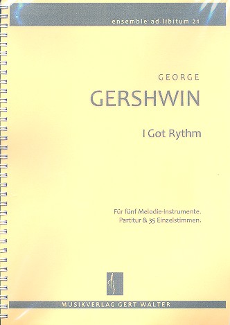 I got Rhythm fr flexibles Ensemble Partitur und Stimmen