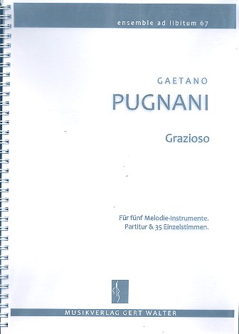 Grazioso aus op.1,3 fr flexibles Ensemble Partitur und Stimmen