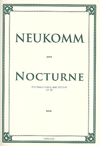 Nocturne op.18 fr Violine und Klavier