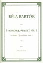 Streichquartett Nr.1 op.7  Partitur