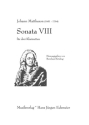 Mattheson, J. Sonata VIII f. 3 Klarinetten 3 Klarinetten