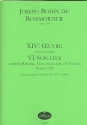 6 Sonates op.14 fr 2 Fagotte (Violoncelli/Violen da gamba) 2 Spielpartituren