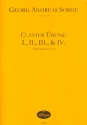 Clavierbung 1-4 fr Klavier (Orgel/Cembalo)