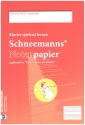 Schneemann Notenpapier 0.2 - Rot