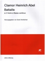 Battaille  2 Violini e Bc score and parts
